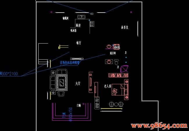 首层面积135平方米三层精致别墅设计图一楼平面图