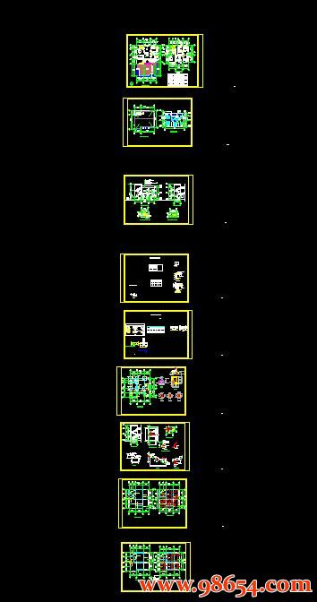 首层面积226平方米2层独栋别墅设计方案全套预览图