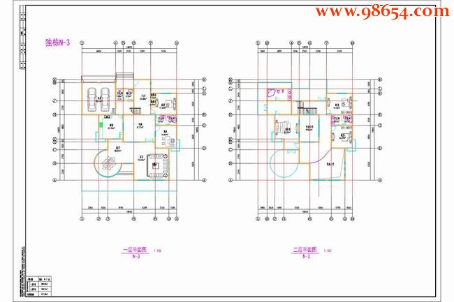 两层477平米独栋别墅设计N-03效果图